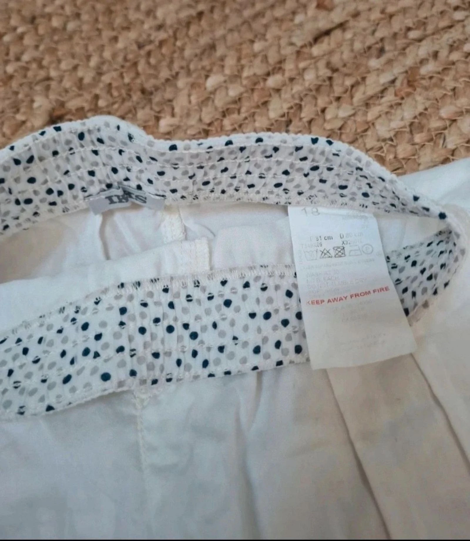Bermudas para bebé niña de 12 meses y sombrero – photo 4